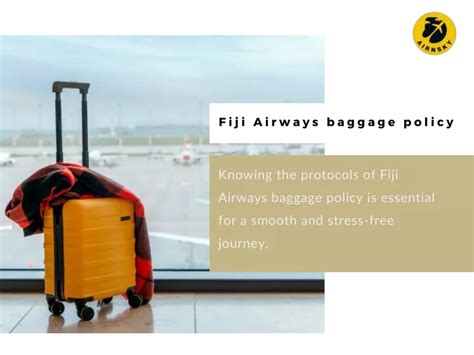 fiji airways baggage policy 2023|fiji airways baggage department.